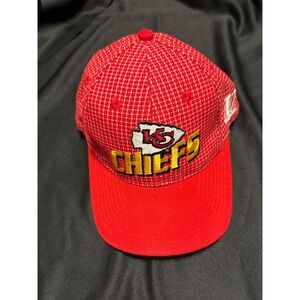 Vintage 90s Kansas City Chiefs Logo Athletic NFL Pro Line Strapback Hat Cap